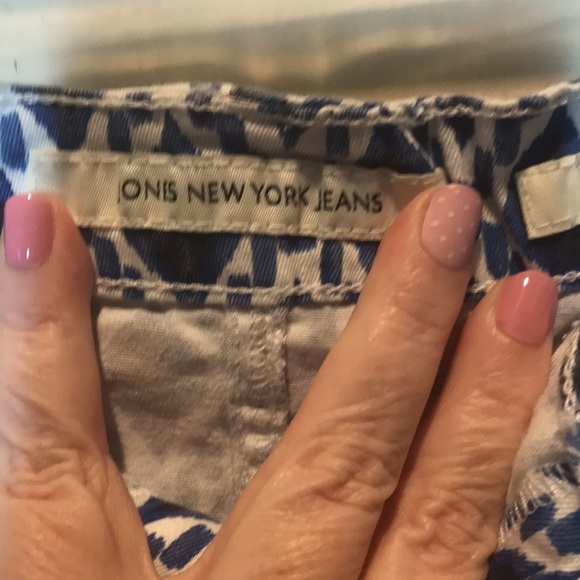 Patterned Denim Skirt Size 16 - Picture 5 of 8